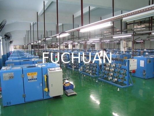 0.04-2.52mm سیم مس برهنه سیم قوطی CCA پیچ و خم کردن Buncher ماشین