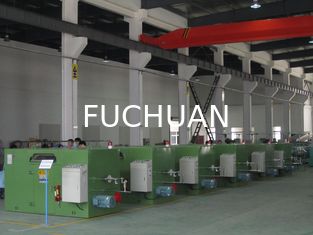 FUCHUAN 7.5Kw سیم پیچ ماشین، 2.5Kgf Sky Blue Wire Buncher Machine