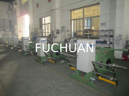 سیم مسی سیم دو پیچ و تاب دستگاه Bunching چند قاب طراحی فعال پرداخت Off