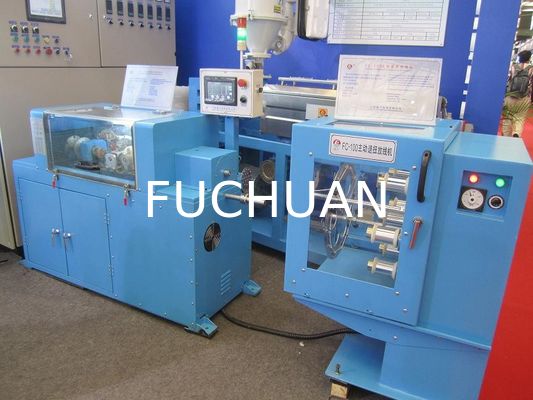 S Twist Copper Wire Double Bunching Machine 2.2Kw Inverter Power Electromagnetic Brake