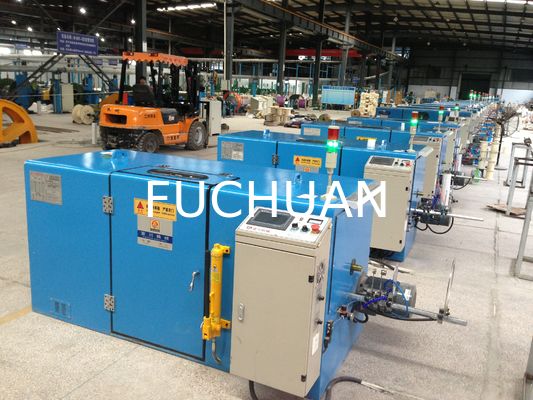 0.04-2.52mm سیم مس برهنه سیم قوطی CCA پیچ و خم کردن Buncher ماشین