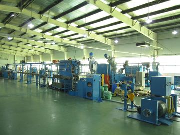 دستگاه اکسترودر خط اکسترودر سیم های الکتریکی برای مواد PVC