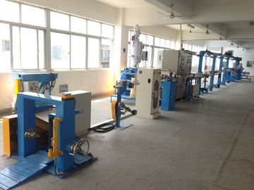 دستگاه اکسترودر خط اکسترودر سیم های الکتریکی برای مواد PVC