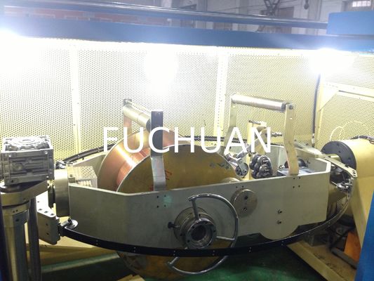 FUCHUAN 4000 Twist Copper Wire Bunching Machine عملکرد صفحه نمایش لمسی 19 عدد