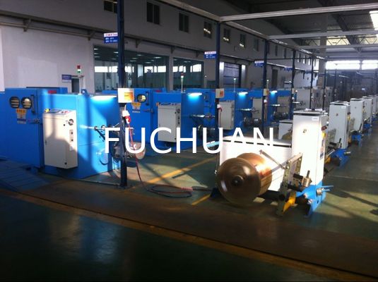 سیم مسی سیم دو پیچ و تاب دستگاه Bunching چند قاب طراحی فعال پرداخت Off
