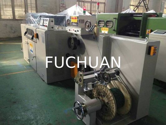 کابل LAN تجهیزات دستگاه چرخان سیم دو تابنده FUCHUAN اتوماتیک