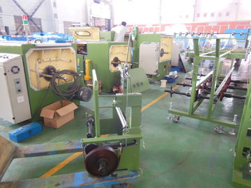 Frame Type Copper Wire Passive Pay Off Machine Apple Green With Buncher