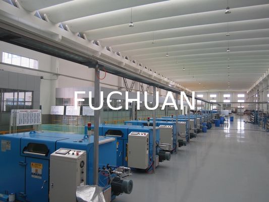 تجهیزات دستگاه دسته بندی سیم مسی FUCHUAN با سیم قلع دار نقره ای