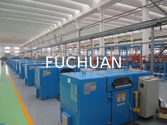 تجهیزات دستگاه دسته بندی سیم مسی FUCHUAN با سیم قلع دار نقره ای