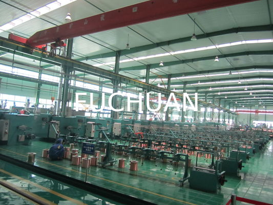 Wire Twisters Machinery Double Twist Bunching Machine 7.5Kw Inverter Power