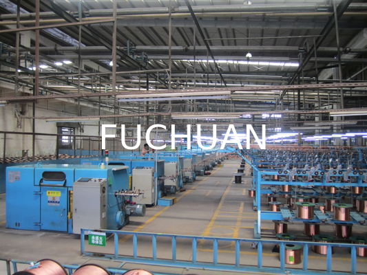 Wire Twisters Machinery Double Twist Bunching Machine 7.5Kw Inverter Power