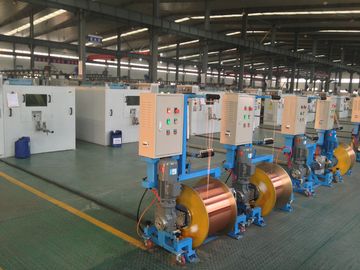 Frame Type Copper Wire Passive Pay Off Machine Apple Green With Buncher