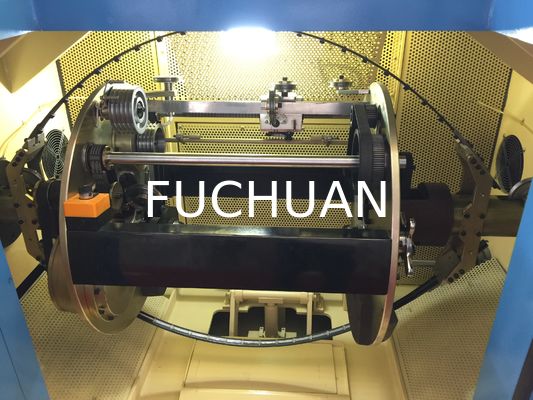 کابل دو پیچ و تاب برهنه سیم مسی Bunching تجهیزات اتوماتیک