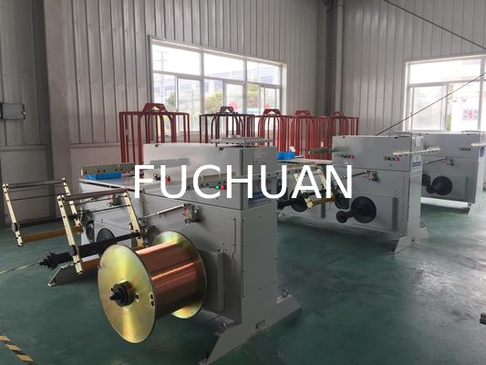 PLC دو پیچ و تاب ماشین Bunching تجهیزات اتوماتیک سیم مسی چرخان
