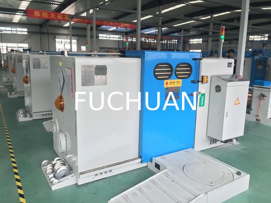 PLC دو پیچ و تاب ماشین Bunching تجهیزات اتوماتیک سیم مسی چرخان