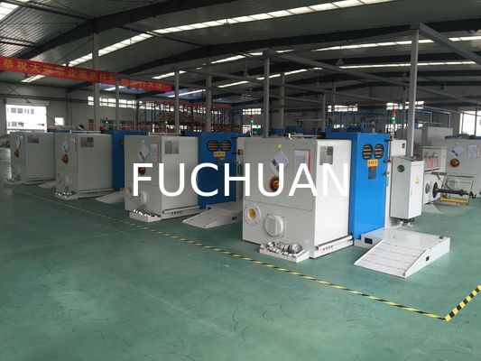 PLC دو پیچ و تاب ماشین Bunching تجهیزات اتوماتیک سیم مسی چرخان
