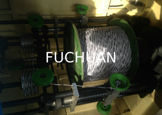 قاب سیم مس فوچوان واحد پیچ ماشین کابل قرار دادن 500Rpm حداکثر سرعت