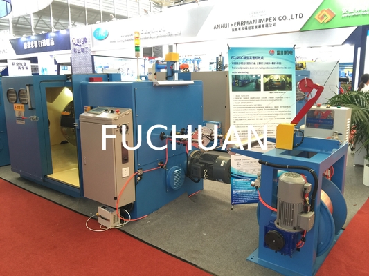 0.05-2.52mm سیم مس قوطی شده دو بار پیچ و خم کردن دستگاه ساخت رشته