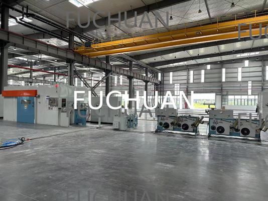 فرآیند تولید ساده 7.5KW دستگاه پیچ و خم سیم مس 3300*1450*1650m