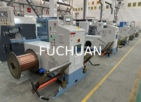 S or Z Twist Direction Copper Bunching Wire Machine PLC Changing PLC