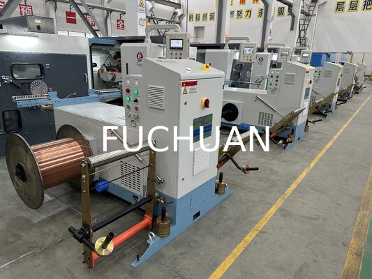 ساخت و ساز مستحکم دو پیچ و تاب ماشین Bunching با سرعت بالا عملکرد دقیق سیم رشته