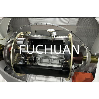 ماشین دو طرفه دوامدار با نوع استیضاح استیل پولیش شده و طول تنظیم شده برای تولید سیم رشته ای