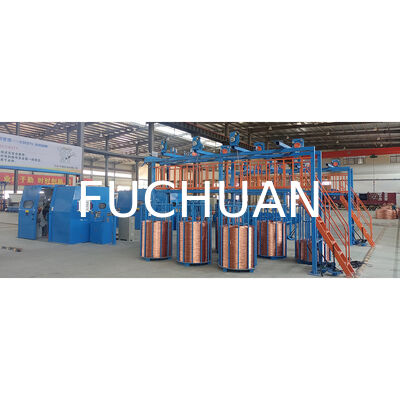 ۱۲۵۰ Buncher Double Twist Copper Wire Bunching Machine تجهیزات با سرعت بالا