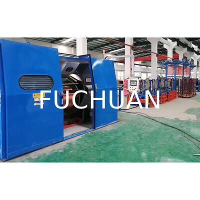 ۱۲۵۰ Buncher Double Twist Copper Wire Bunching Machine تجهیزات با سرعت بالا