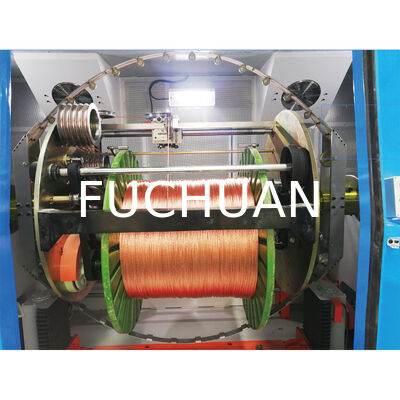 ۱۲۵۰ Buncher Double Twist Copper Wire Bunching Machine تجهیزات با سرعت بالا