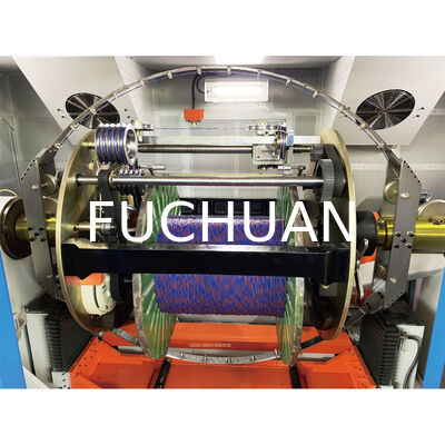 ۱۲۵۰ Buncher Double Twist Copper Wire Bunching Machine تجهیزات با سرعت بالا