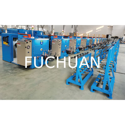 Fuchuan Electric Automatic 300mm Cable Manufacturing Equipment Wire Bunching Machine and Stranding Buncher