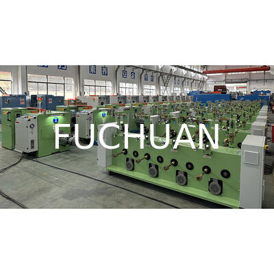 فوشوان 0.05-0.32mm Bunching Machine ماشین بسته بندی سیم مس سفارشی Twist Buncher Machine