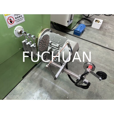 فوشوان 0.05-0.32mm Bunching Machine ماشین بسته بندی سیم مس سفارشی Twist Buncher Machine